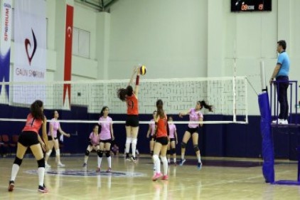 Türkiye Üniversiteler Voleybol 1.Lig Grup Birinciliği müsabakaları yapıldı