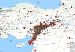 Türkiye'de bir ayda 13 bin deprem kaydedildi