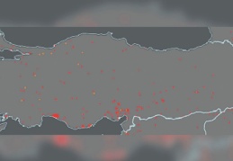 Türkiye'deki orman yangınları, NASA tarafından görüntülendi