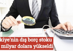 Türkiye'nin dış borç stoku 450 milyar dolara yükseldi