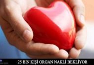 Türkiye’de 24 bin 876 kişi organ nakli bekliyor