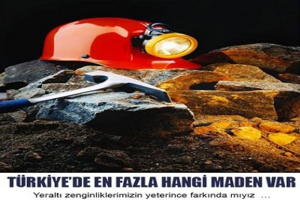 Türkiye&#8217;de 7 bin ton altın rezervi bulunuyor