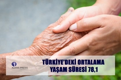 Türkiye&#8217;de beklenen güncel yaşam süresi 78,1 yıl 