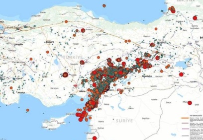 Türkiye'de bir ayda 13 bin deprem kaydedildi