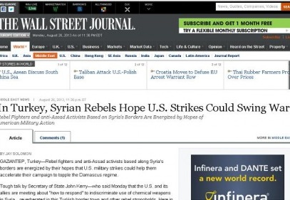 Türkiye’deki muhalifler, Amerika’nın Suriye’yi vurmasını bekliyor