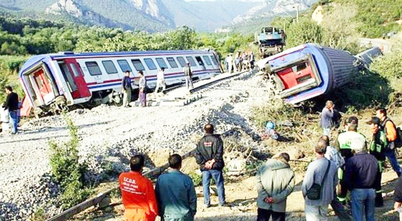 'Türkiye'deki tren kazaları dünya ortalamasının üç katı'