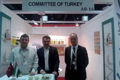 Türkiye&#8217;deki zeytin ve zeytin üreticileri Dobai Gul food Fuarı&#8217;nda