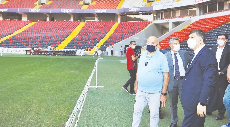 Türkiye'nin en pırıl pırıl ve en temiz stadı olacak