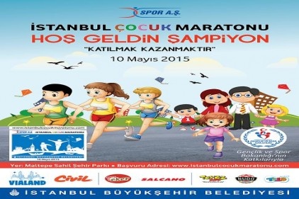 Türkiye&#8217;nin İlk Çocuk Maratonu 6 Bin Şampiyonunu bekliyor