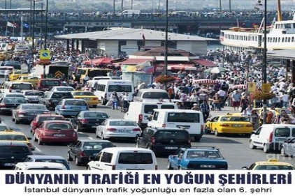 Türkiye&#8217;nin trafiği en yoğun 10 kentinden biri Gaziantep