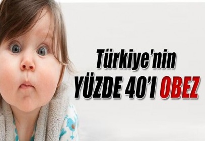 Türkiye'nin yüzde 40'ı şişman