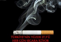 Türkiye’nin yüzde 27,3’ü her gün sigara içiyor