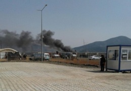 Türkmen ailenin çadırında çıkan yangında, 7 aylık bebek öldü