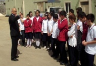 Tutkal fabrikasını gezdiler