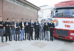 Tuzla’dan 3’üncü yardım TIR’ı gönderildi 