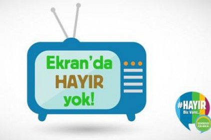 TV&#039;de Referandum Dağılımı: Erdoğan 53 Saat, CHP 17 Saat, HDP 33 Dakika 