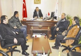 U20 Dünya Kupası denetim ekibi, Şahan'ı ziyaret etti