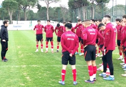 U19 Milli Takımı, Tacikistan maçı hazırlıklarını tamamladı
