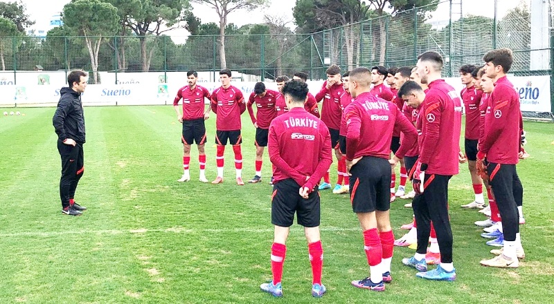 U19 Milli Takımı, Tacikistan maçı hazırlıklarını tamamladı