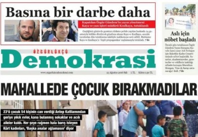 Üç gazete, bir televizyon kapatıldı 