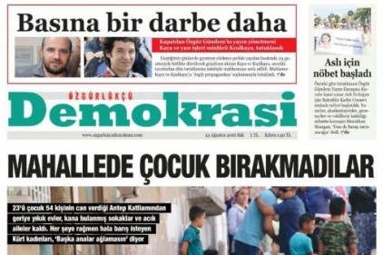 Üç gazete, bir televizyon kapatıldı 