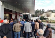 Üç işçi yaralandı