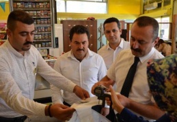 Ücretli poşet denetimi yapıldı