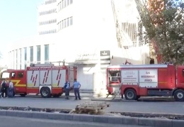Üçüncü kez yangın çıktı