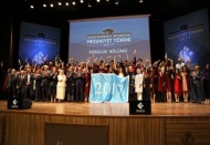 Üçüncü mezunları vermenin heyecanı yaşandı