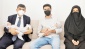 Üçüz bebeklere puset ve oyuncak armağan edildi