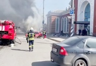 Ukrayna'da sivillerin tahliye edildiği tren istasyonuna füzeyle saldırı