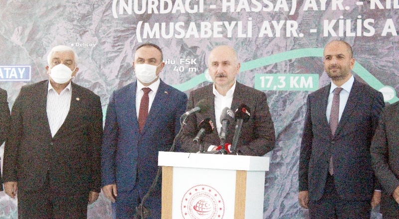 Ulaştırma ve Altyapı Bakanı Adil Karaismailoğlu: Bölünmüş yol uzunluğu 28 bin 340 kilometrenin üzerine çıktı