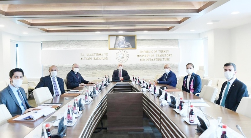 Ulaştırma ve altyapı projeleri değerlendirildi
