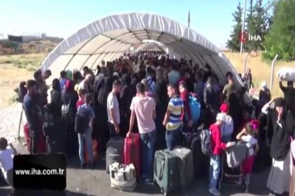 Ülkelerine bayram için giden Suriyelilerin sayısı 35 bini aştı