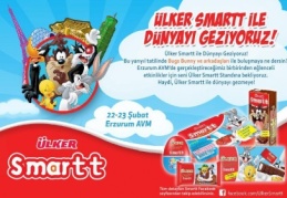 Ülker Smartt,, Gaziantep’teki Forum Alışveriş Merkezi’nde çocuklarla buluşacak