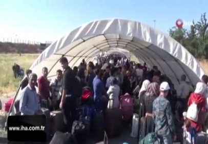 Ülkesine bayrama giden Suriyelilerin sayısı 12 bine ulaştı