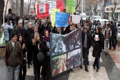 Uludere katliamı protesto edildi 