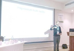 Ulusal Pdr Uygulamaları kongresinde sunum yaptı