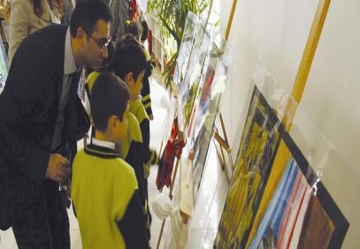 Uluslararası Çocuk Galerisi Resim Sergisi açıldı