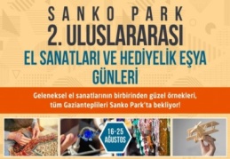 Uluslararası el sanatları, yeniden Sanko Park’ta 