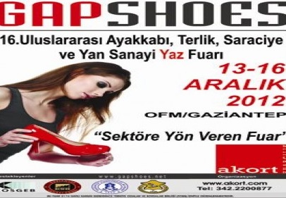 Uluslararası GAPSHOES Fuarı 13 Aralık’ta açılıyor
