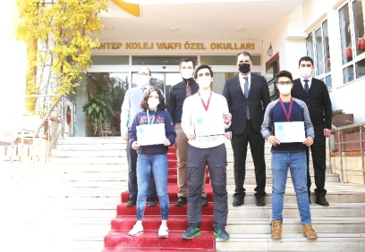 Uluslararası matematik yarışmasında dereceye girdiler