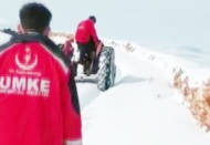 UMKE ekibi kara saplandı, imdadına başka UMKE ekibi yetişti