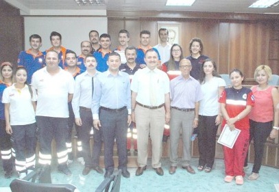 UMKE personeline teşekkür