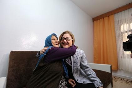 Ümmühani Dağcıoğlu, Şahin’in girişimi ile yeni evine kavuştu