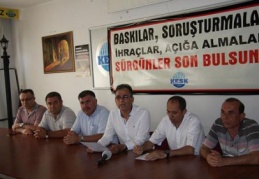 800’ün üzerinde üyemiz sürgün edildi