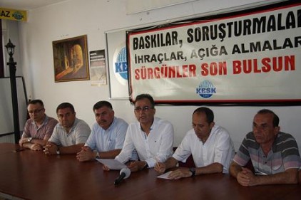 800’ün üzerinde üyemiz sürgün edildi