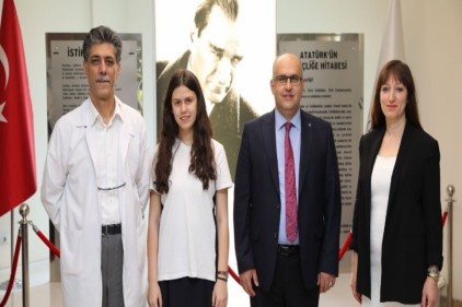9’uncu sınıf öğrencisi Dilber Zelal Aras Türkiye üçüncüsü