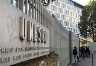 UNESCO önünde Hasankeyf eylemi