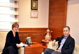 UNICEF” İcra Direktör Yardımcısı Yoka Brandt geldi